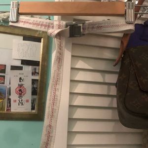 OFF WHITE skinny industrial belt